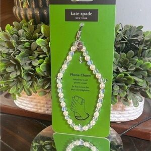 Kate Spade Cell Phone Charm/Lanyard/Wristlet